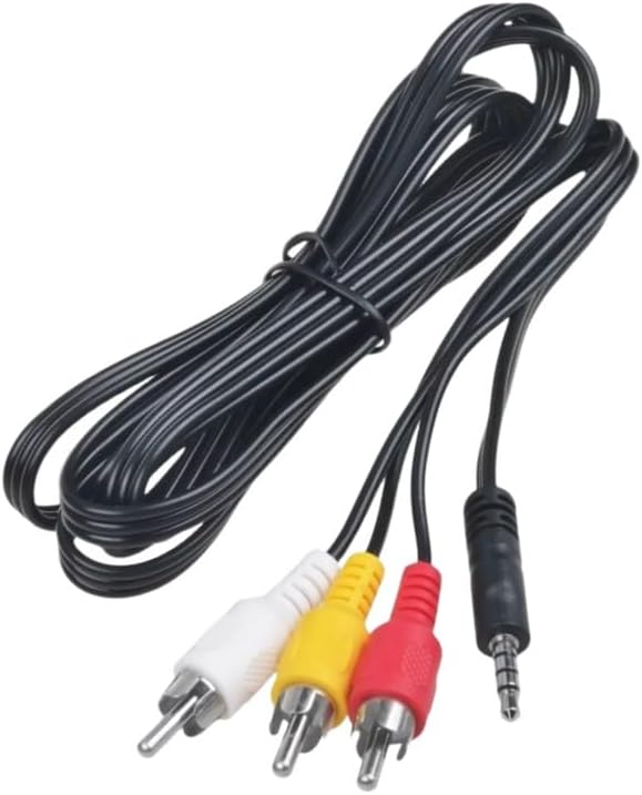 Kircuit HDR-CX160 CX160l AV A/V TV Video Cable Cord Lead for Camcorder Handycam v/e