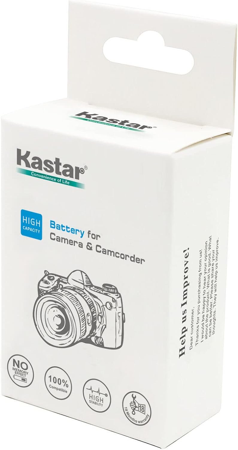 Kastar 1-Pack LPE6NH R6 Battery Replacement for Canon Battery, Canon EOS Mark II Mirrorless Camera
