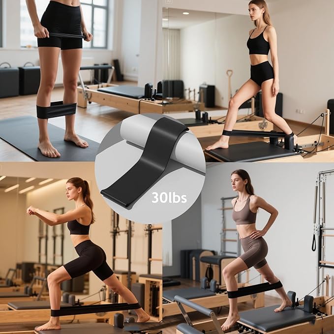 Pilates Essentials Kit for Women - Better Yoga Pilates Kit for Home Workouts with Pilates Ring and Ball Set, Booty Bands, Figure 8 Resistance Band, Yoga Bands for Stretching