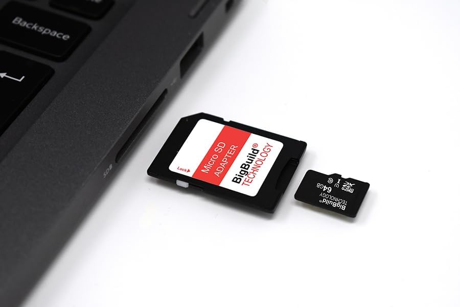 BigBuild Technology 64GB 80MB/s A04, A04e, A04s Ultra Fast Micro SDXC Memory Card for Samsung Galaxy Cell Phone