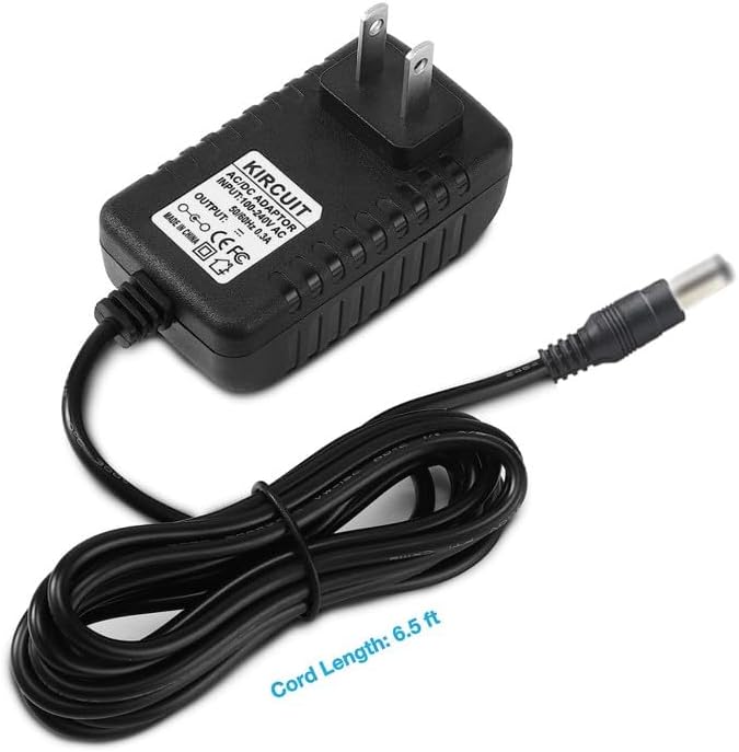 Kircuit 24V 1A H6076 H6078 H6076111 H6076182 H6078101 DC24V 1000mA Adapter for Charging Govee Smart Modern Floor Lamp