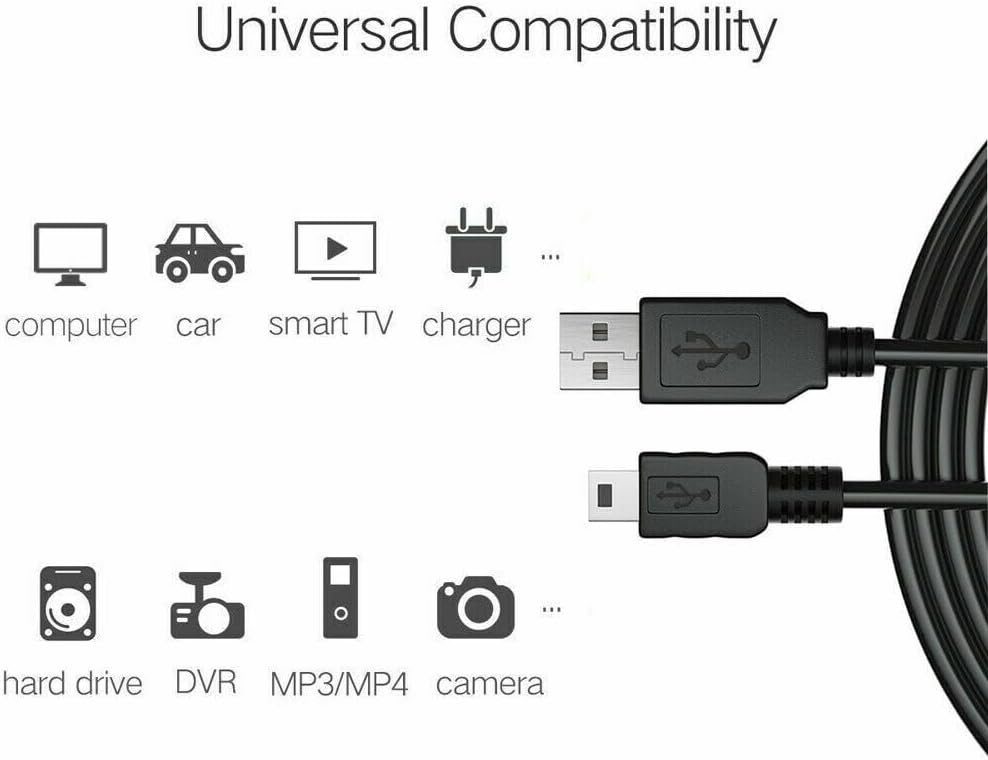 Marg 2.0 GZ-MG21U GZ-MG157 USB Data PC Computer Sync Cable Cord for JVC Everio HD Camcorder Camcorder