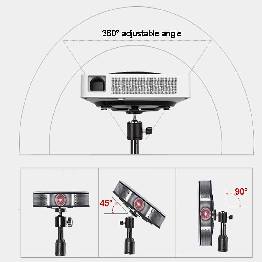 Coret (18" 40") 3lbs (1.5kgs) Projector Floor Stand, Portable Tripod Mount - Folding Stand for Projector, Camera