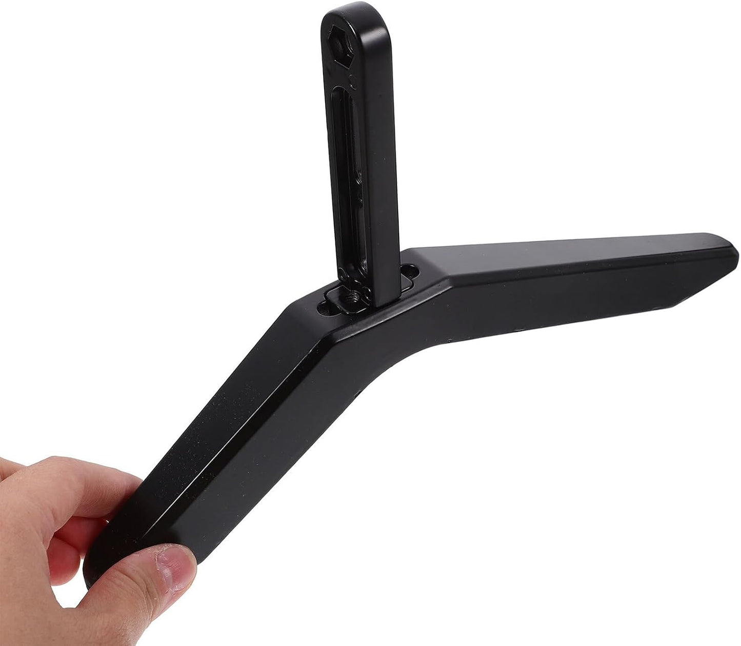 COOLHIYA Universal Tv Stand Mount with Tabletop Base Adjustable Height Tv Bracket for Living Room