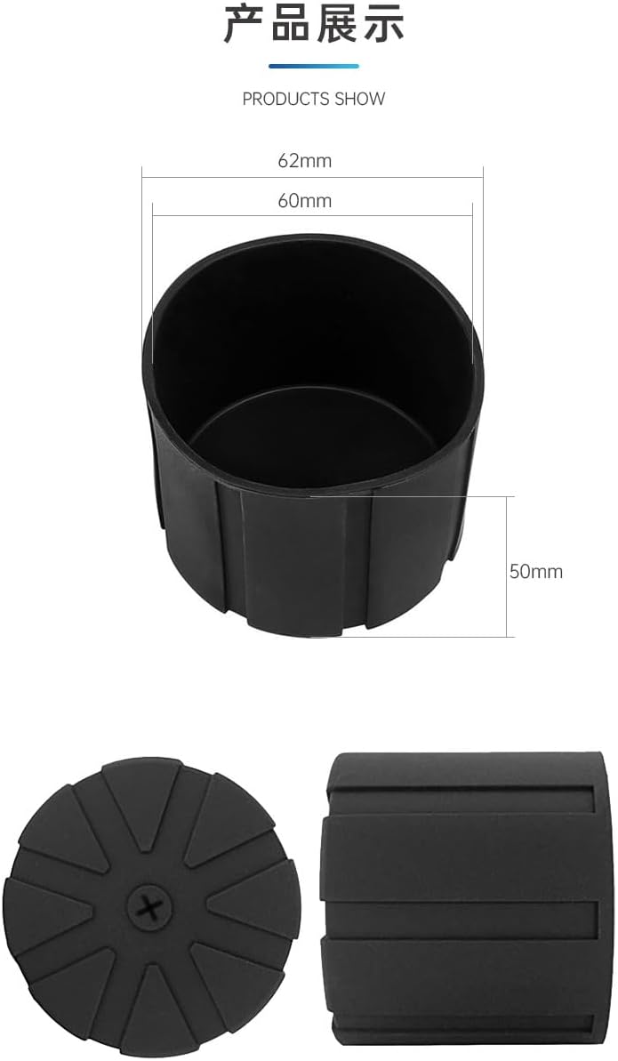 TONHOKJ 99% Universal Lens Cap, Fits DSLR & Mirrorless Camera Lenses, Silicone Lens Cover with Element Proof