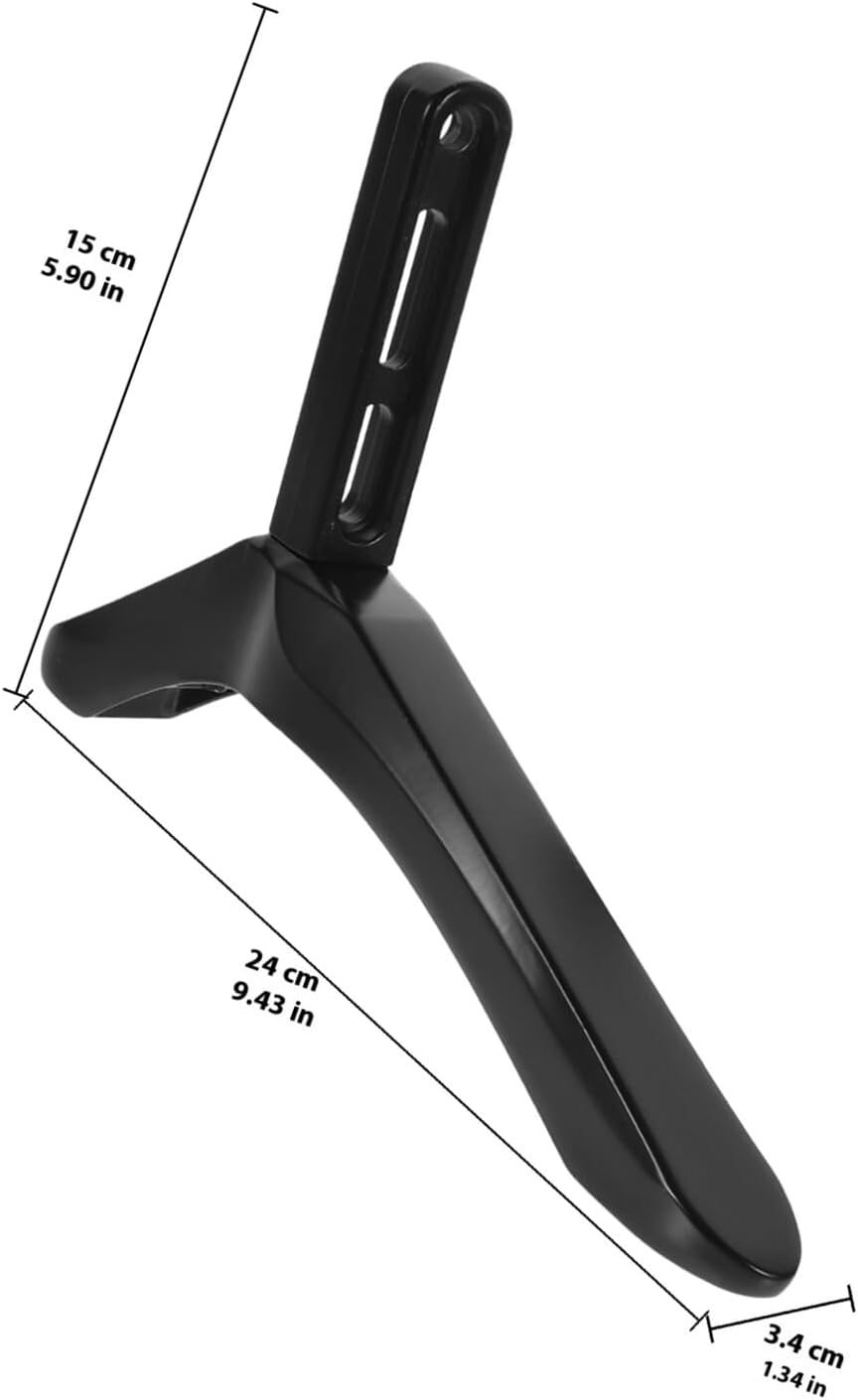 Cabilock Tv Stand Replacement Base with Screws Black Tv Support Holder Bracket for Flat Screen Televisions Suitable