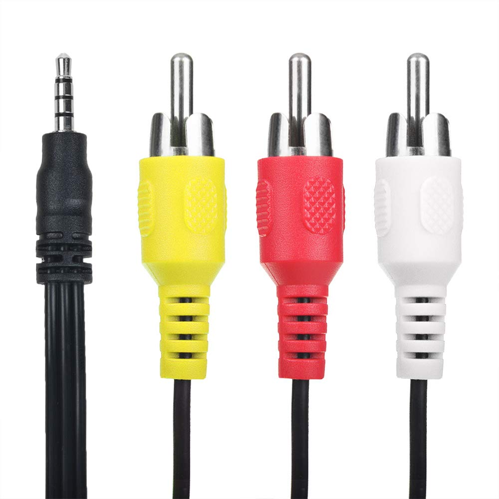 5ft AV Audio Video Projector Cable for Laptops - High-Quality Connection