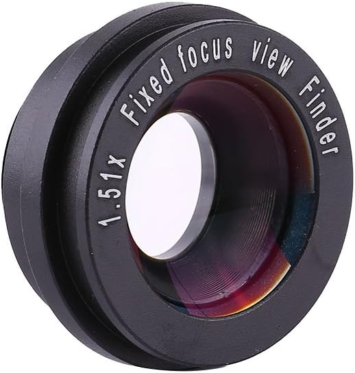 1.5X 1.5X Acouto Zoom Viewfinder Eyepiece Magnifier for DSLR Camera Fixed Focus Viewfinder Eyepiece Magnifier Eyecup