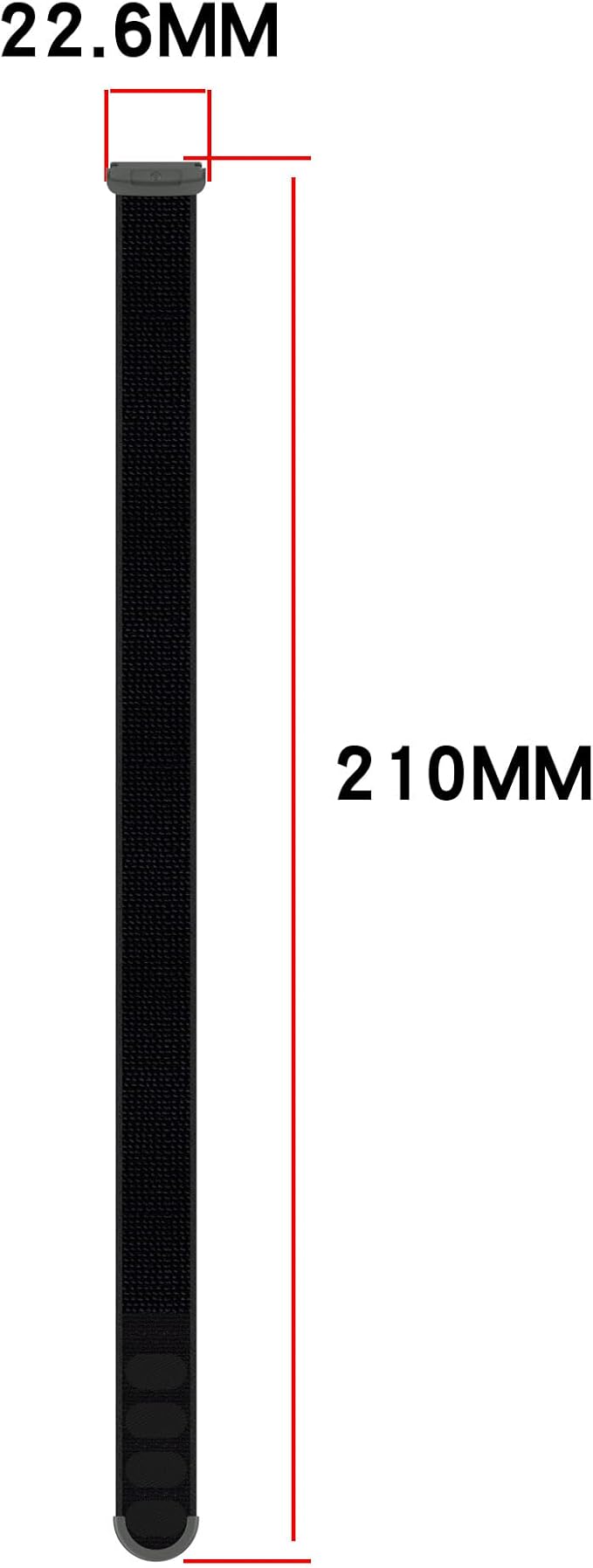 Compatible with Fitbit Ace LTE, Quick Release Nylon Hook Loop Sport Strap Accessory Fit for Fitbit Ace LTE Band, Black White