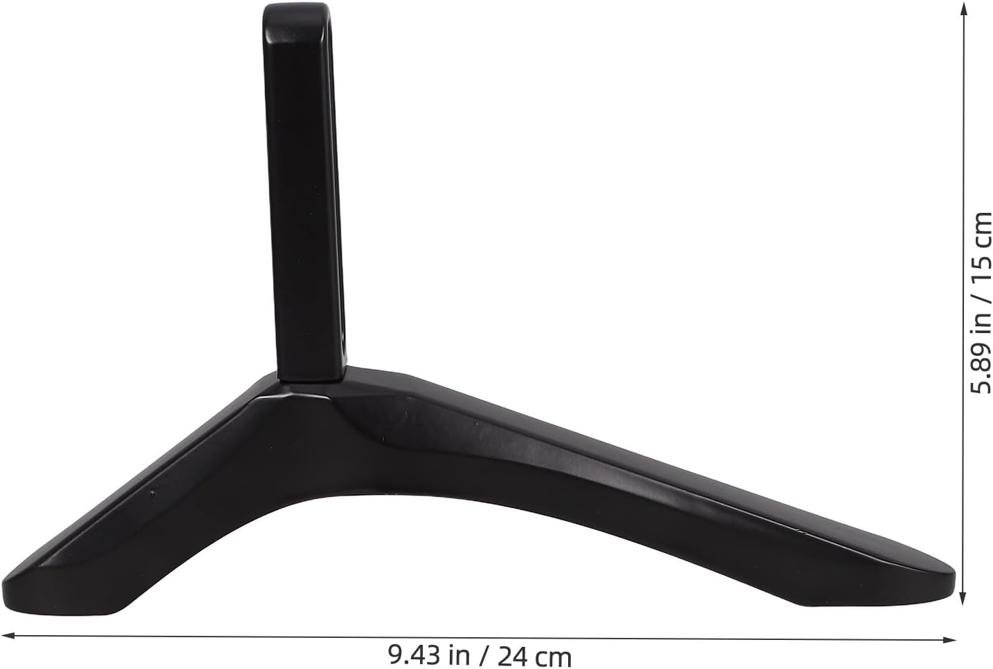 BESPORTBLE Universal TV Stand Base Bracket with Screws Aluminum Alloy Desktop TV Support Stand for LCD LED Televisions
