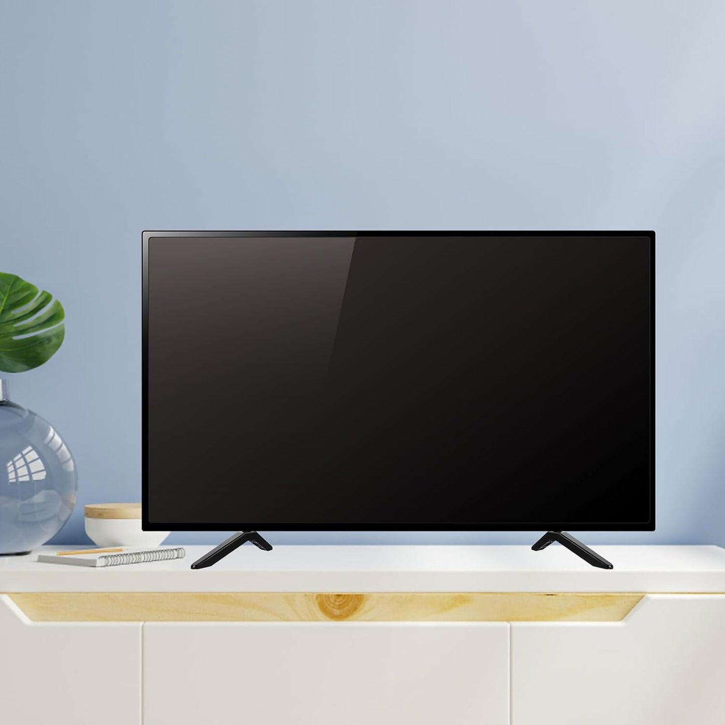 HAKIDZEL Universal Tv Mount Bracket and Tabletop Tv Stand with Height Increase Compatible with Easel for Living Room