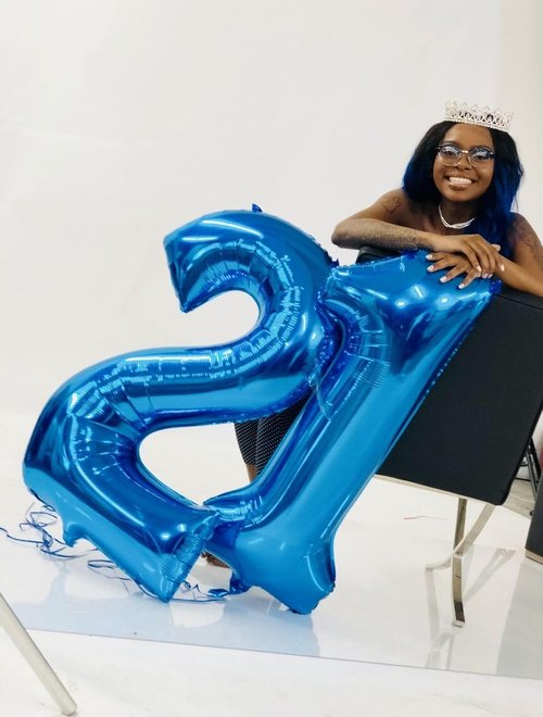 40 Inch Dark Blue Number Balloons by [Brand Name] - Stunning 40th Birthday Decorations for Men & Women