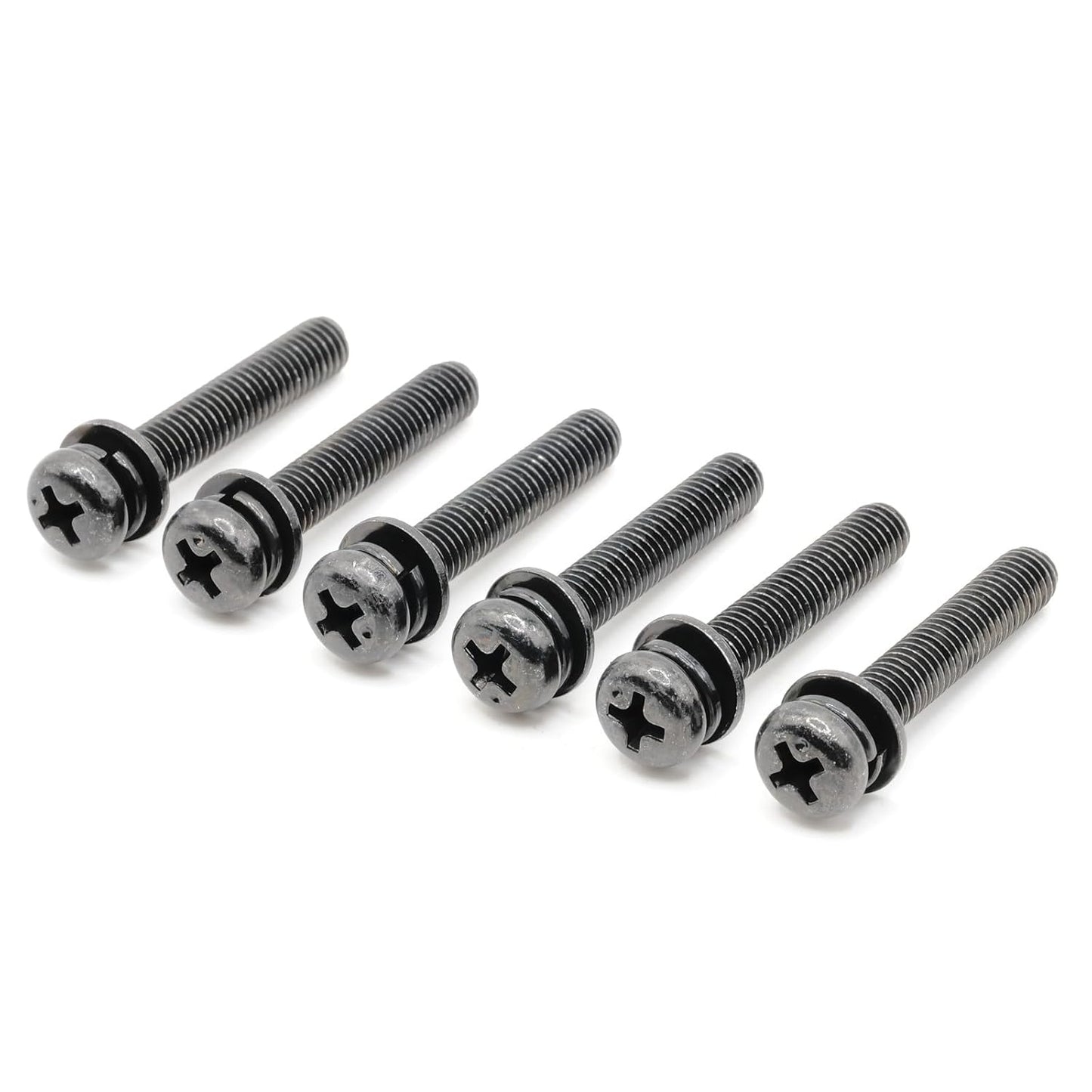 ReplacementScrews 75UA7500ZUA 75 Inch UA75 Set Stand Screws Compatible with LG - Series TV - Complete Feet/Legs Screw