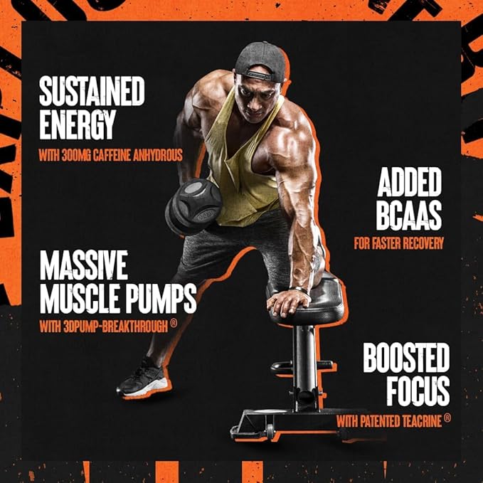 Animal Primal Muscle Hydration + Preworkout Powder ??Contains Beta Alanine, 3DPump, Caffeine & Electrolytes ??Improves Energy, Focus, Endurance & Absorption ??New Candy Crush?™d Flavor, 17.8 oz