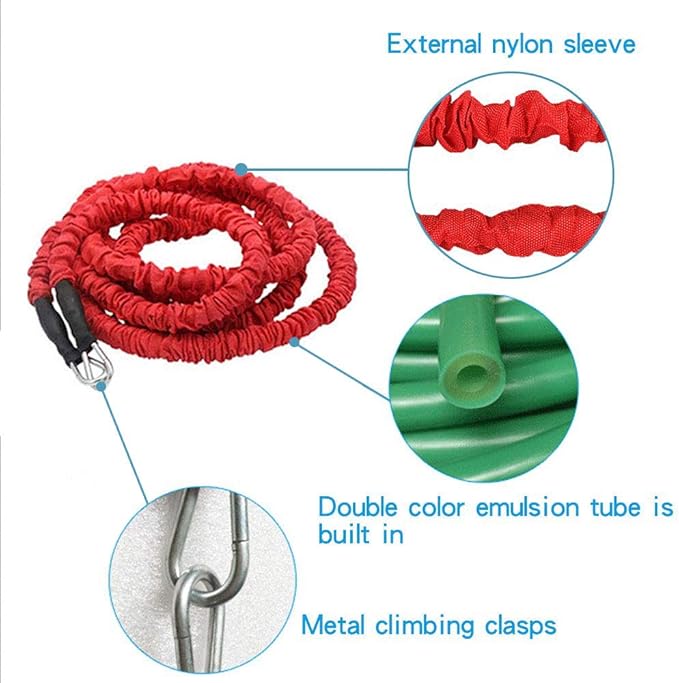 YNXing Dynamic Resistance Trainer Acceleration Speed Elastic Cord for Resistance Training to Improve Strength, Power, and Agility