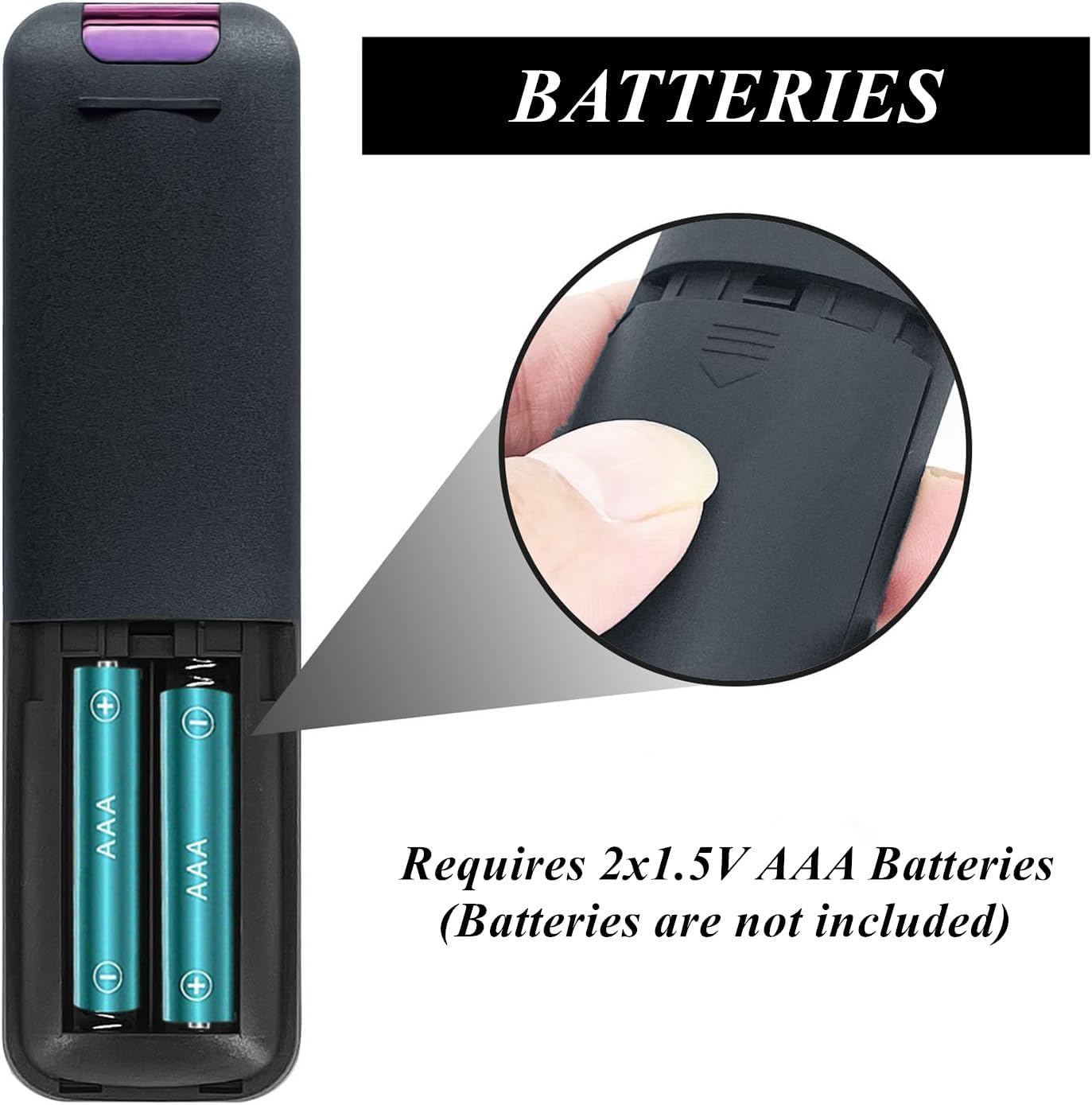 AOERUOW H1 Replacement Remote Control Compatible with HAPPRUN Portable Mini Movie Projector