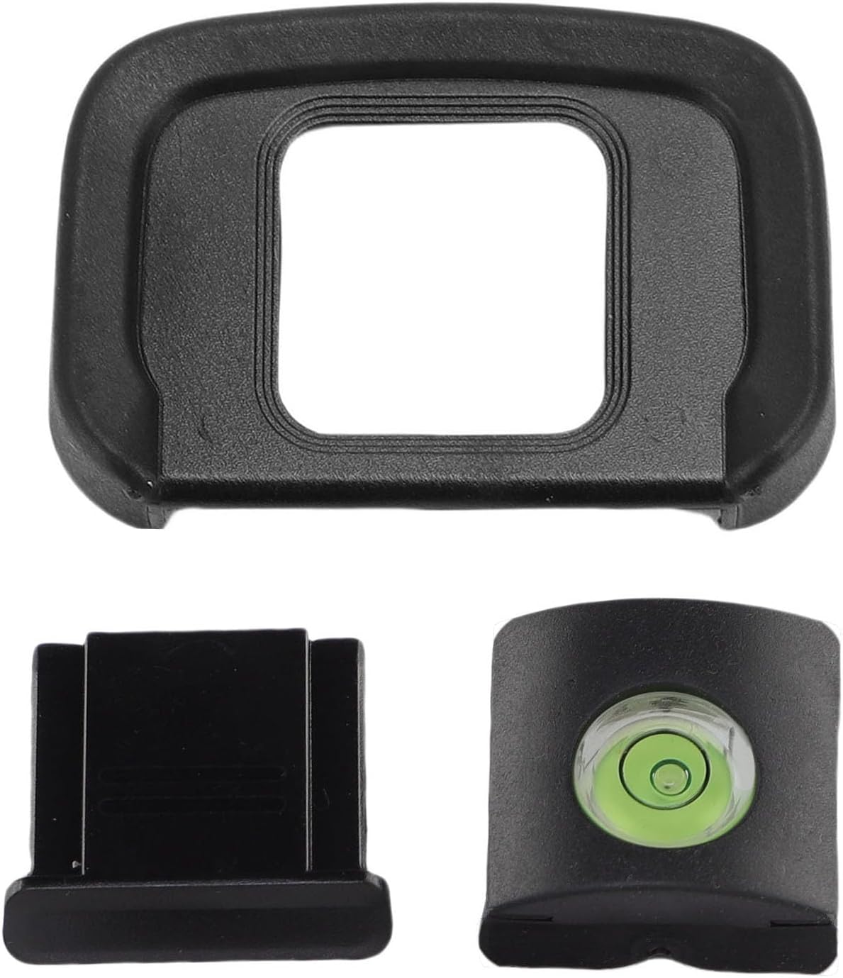 BTSEURY Set 3 1 Z50 Camera Eyeshade Viewfinder Eyecup Hot Shoe Cover Bubble Level in Replacement for with ABS Silicone