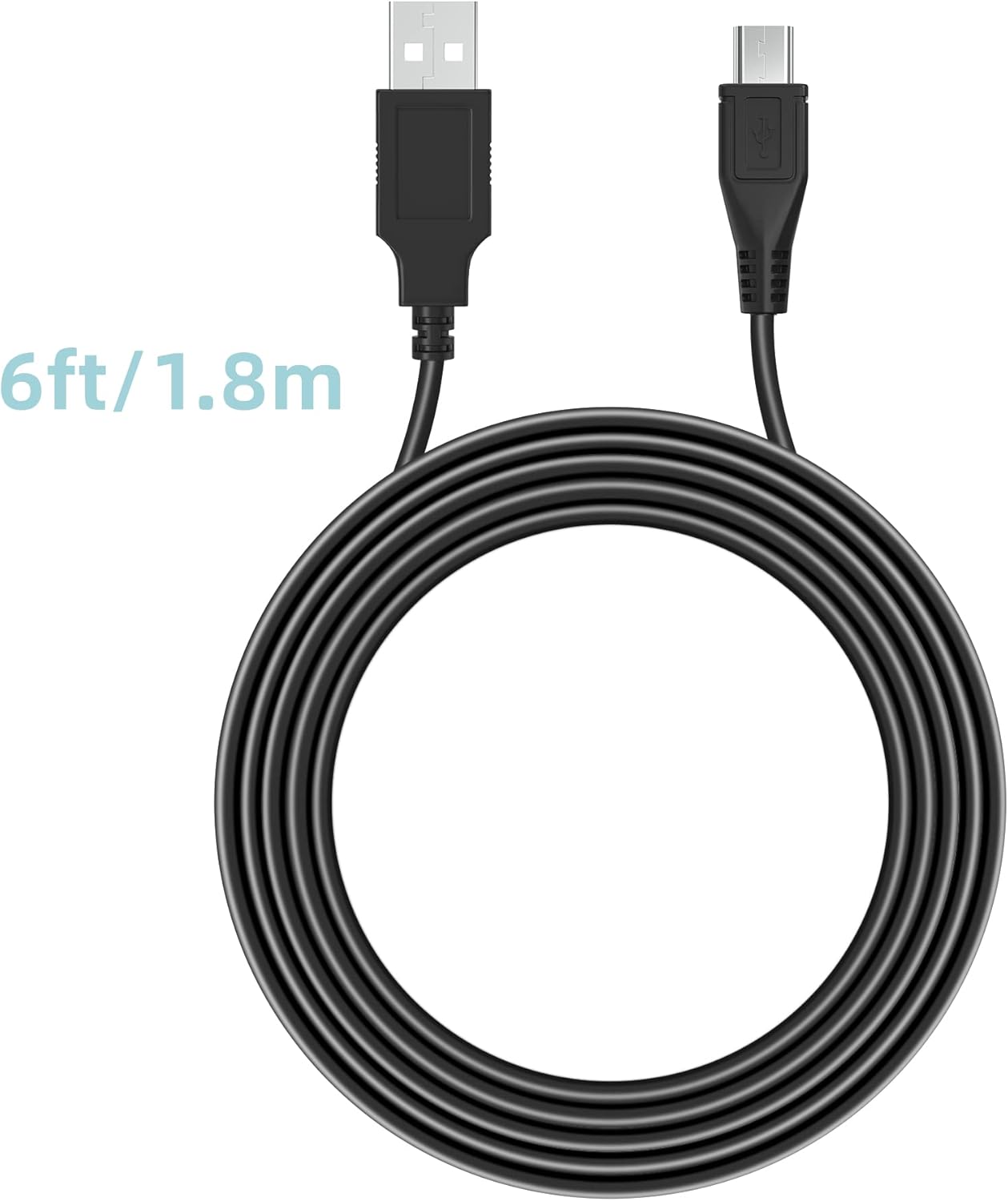 (6FT) MP3 YP-Z3 USB PC Charger + Data Cable/Cord/Lead for Samsung Player Yepp YP-RB HD