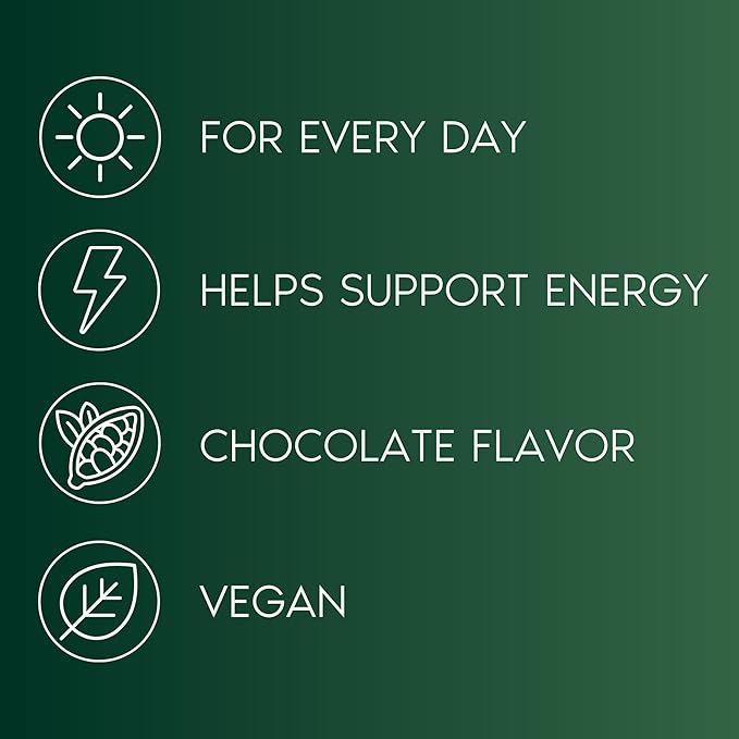Primal Harvest Vegan Protein Powder for Nutritional Weight Support 20g Plant-Based Protein Per Serving from Fava Beans Chickpeas & Rice Chocolate Flavor 405g Gluten-Free Soy-Free No Added Sugar