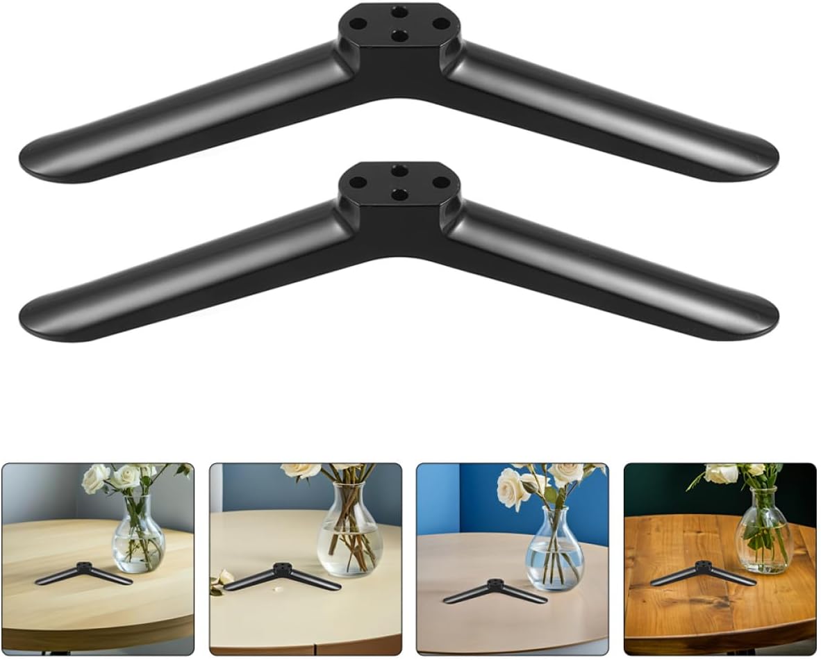 BESPORTBLE 40-inch 2 Universal Tv Base Stand Legs for Flat Screen, Pairs Television Pedestal Feet with Screws