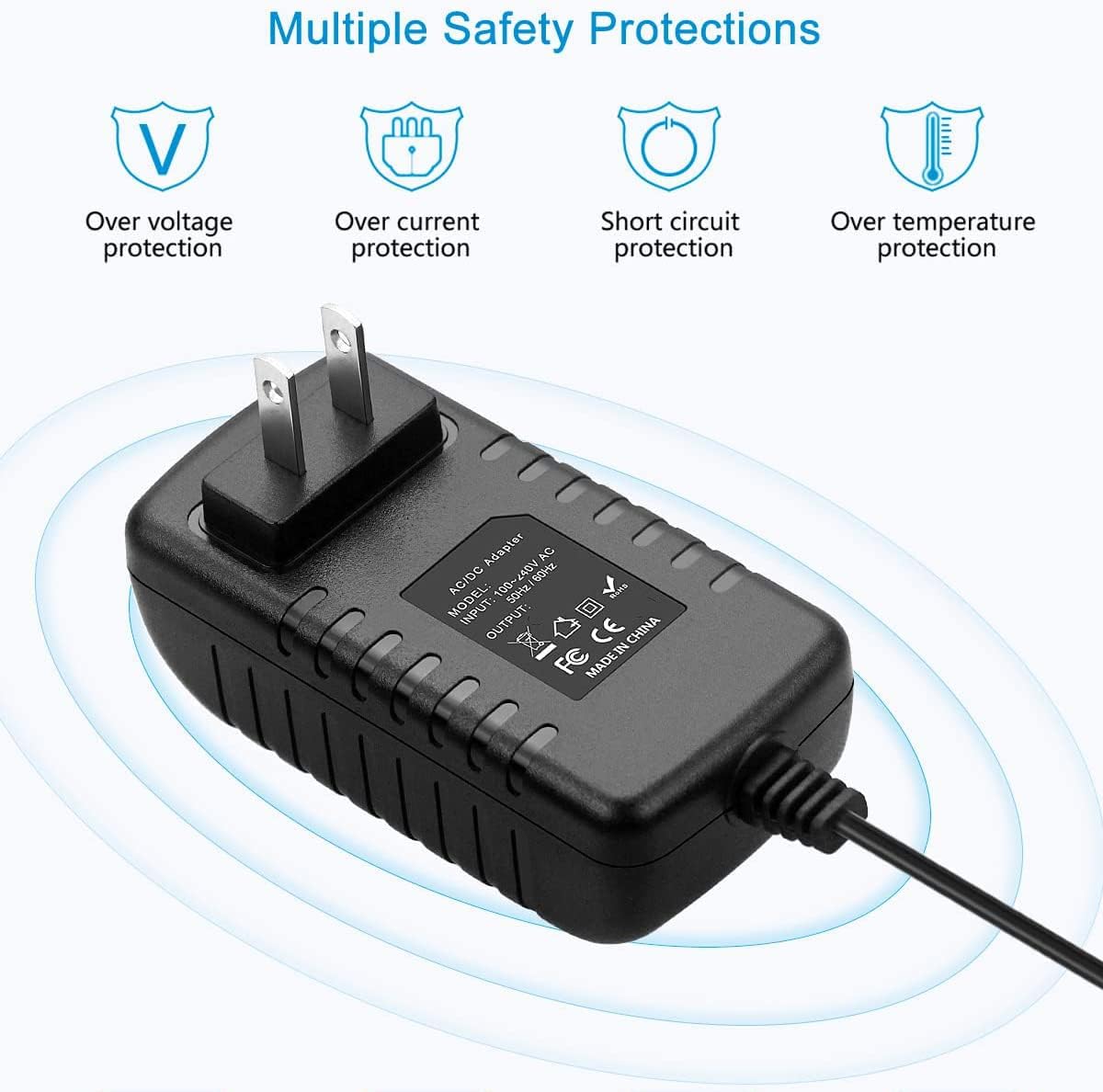 BestCH 1250 Replacement AC Adapter for Marpac Marsona Sound Conditioner White Noise Machine Power