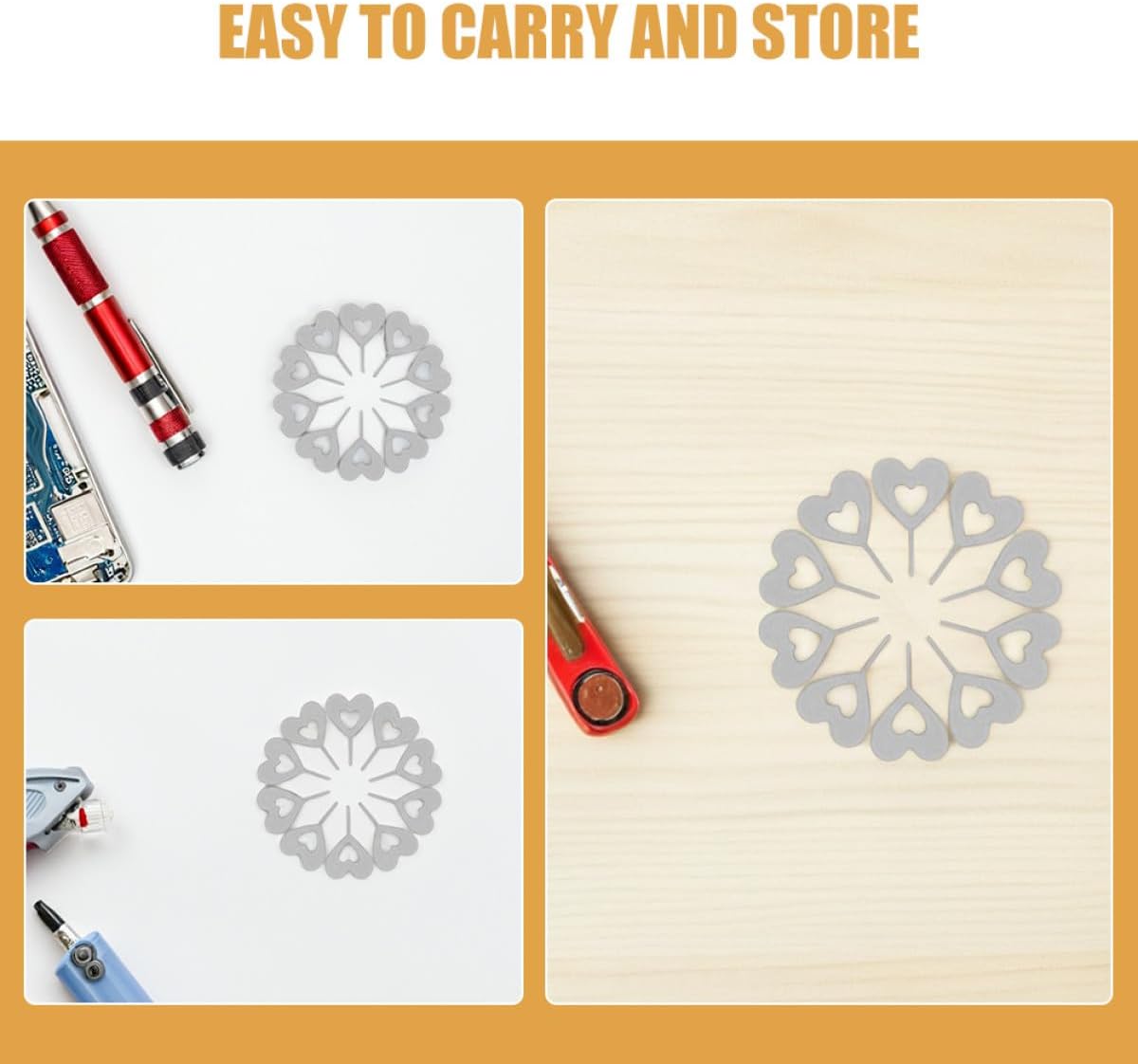 200pcs Set Sim Card Removal Tools and Pin Ejector Universal Stainless Steel for Smartphones Tablets with Watchchain