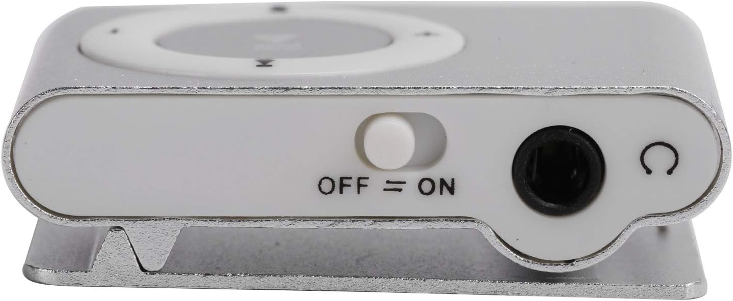 Zopsc-1 Mp3 Mp3 Lightweight Back Clip Player,Portable Mini Player Backclip Lossless Sound Music Player for Running