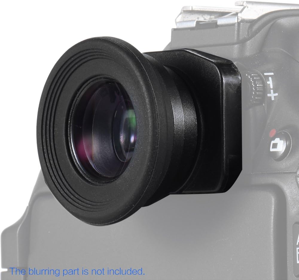 1.51X Zoom Viewfinder Eyepiece Magnifier, Aid for Short Sighted Long Sighted DSLR Photographers, for Glasses Wearers