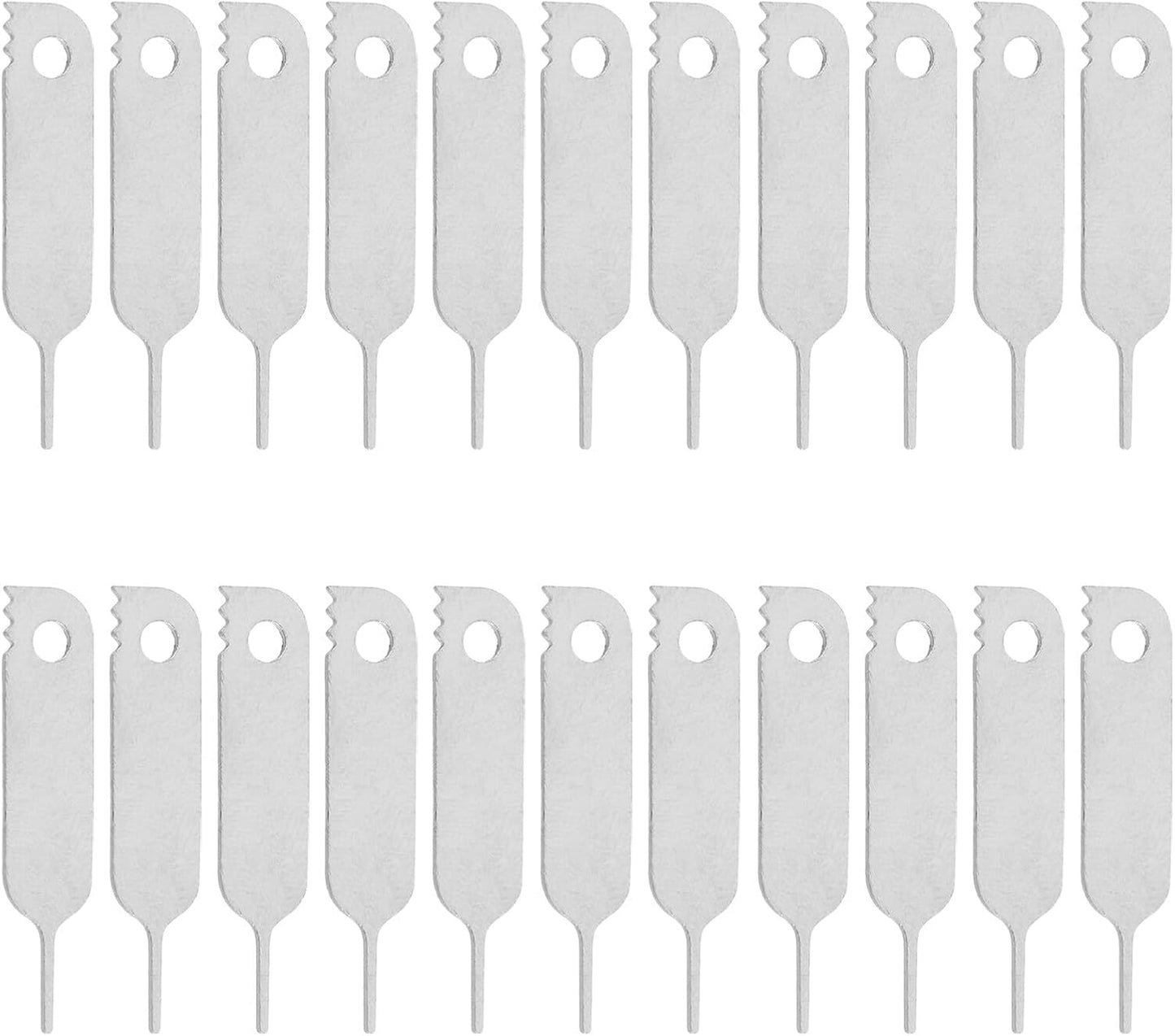 400pcs Set, Homoyoyo Universal Sim Card Removal Tool Pin Anti-Lost Tray Ejector Needle for Smartphones, Tablets, Mobile