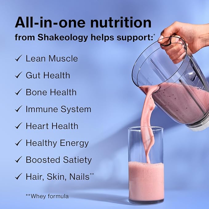 Shakeology Plant Based Protein Powder Blend ??Gluten-Free Shake with Vitamins and Minerals ??Helps Support Weight Loss, Lean Muscle, Gut Health ??Cookies and Creamy, 30 Servings