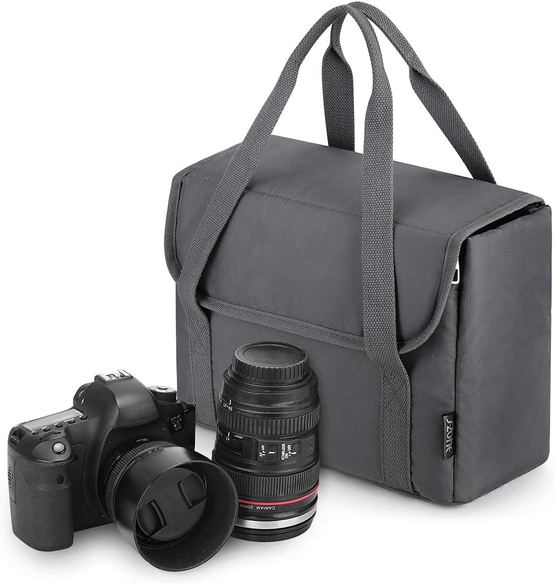 Foldable Waterproof Shockproof Camera Insert Bag for Canon and Nikon Lenses