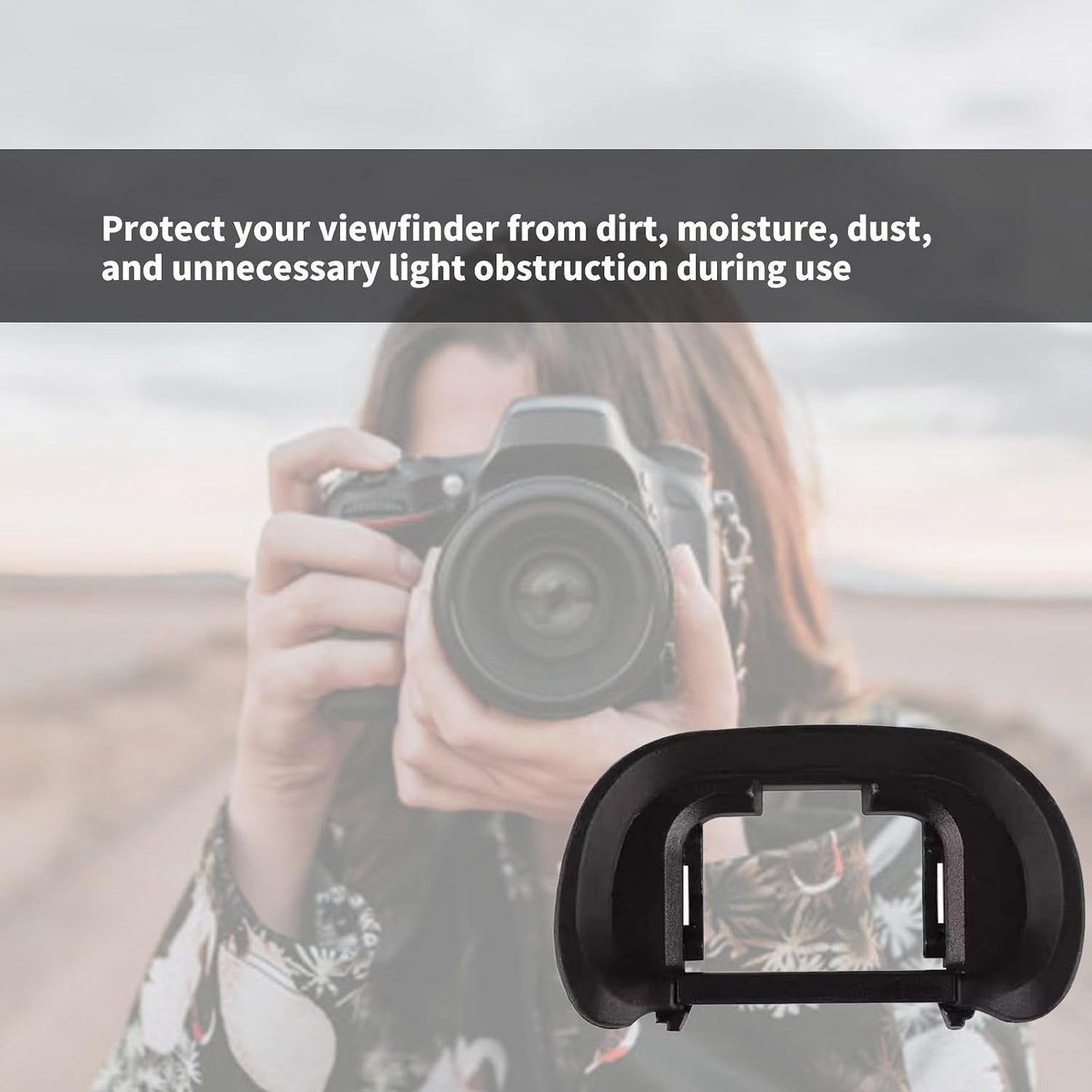 Yhplxyuus EP18 A7R Soft Silicone Eyecup Viewfinder Eyepiece for Series Photographers Optimaled Comfortable Eyecup