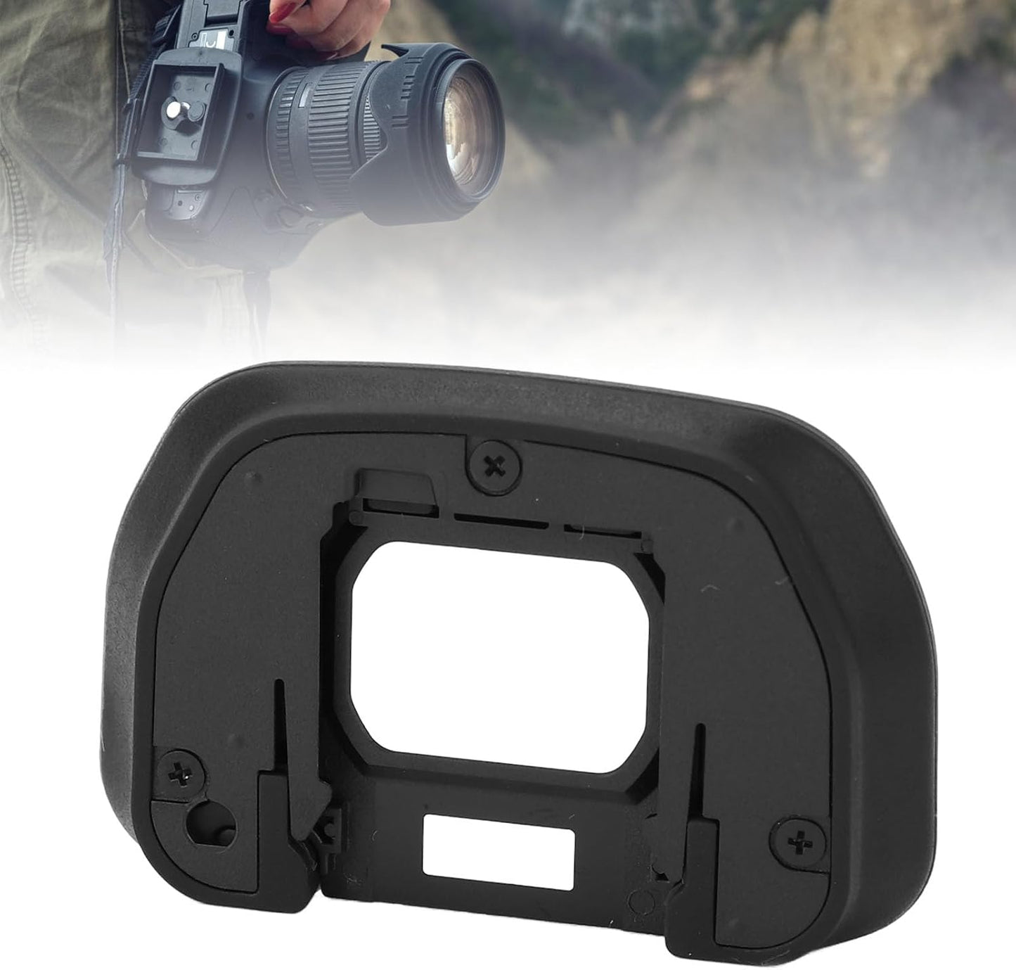 lvifloae GH5 GH5S, ABS Rubber Viewfinder Eyepiece Eyecup Replacement Protector for DC Easy Install Sturdy Durable
