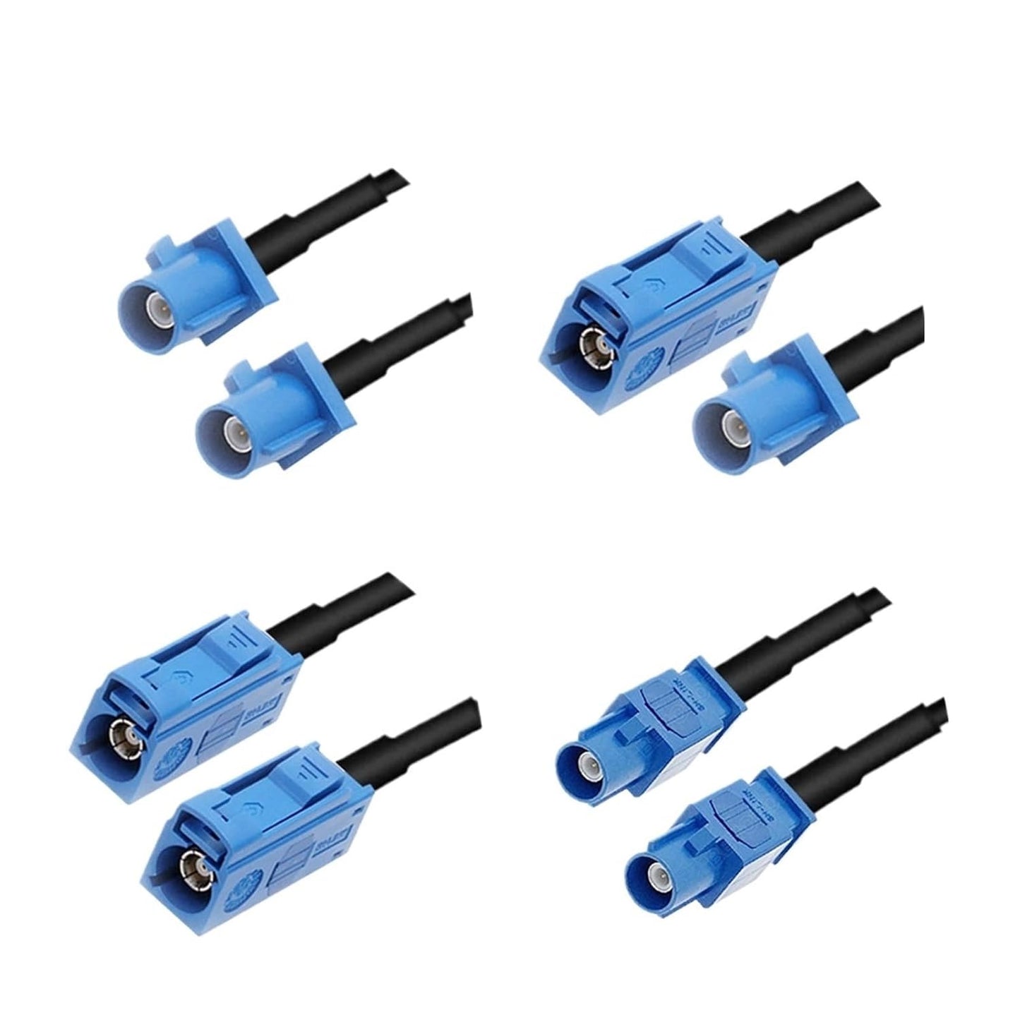 lowmountainswere RG174 LM,20CM) Fakra C Male/Female Cable Extension Cord Coaxial Pigtail for Car Telematics