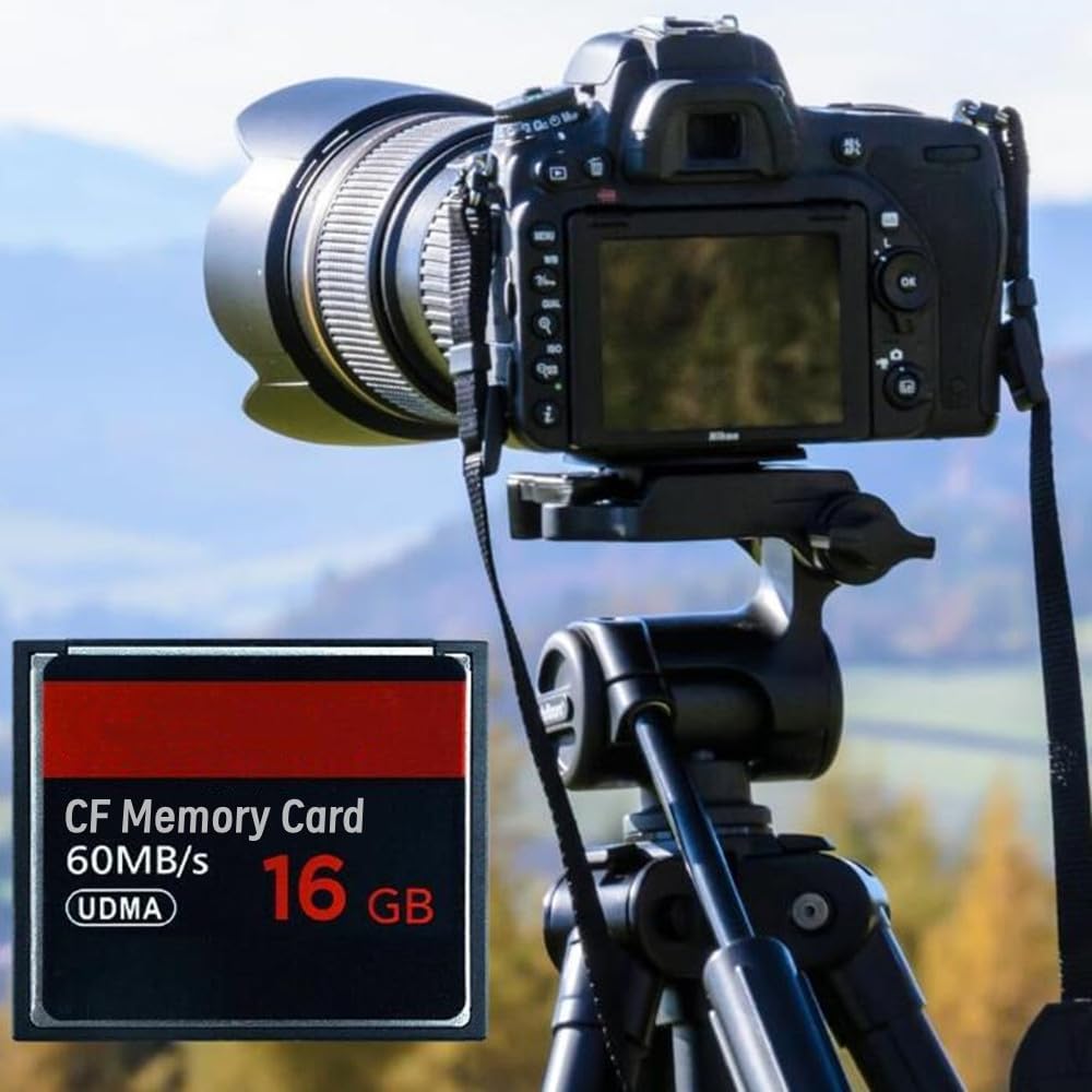 LILIWELL 32GB 60 CF Memory Card UDMA Up to MB/s High Speed Camera Cards