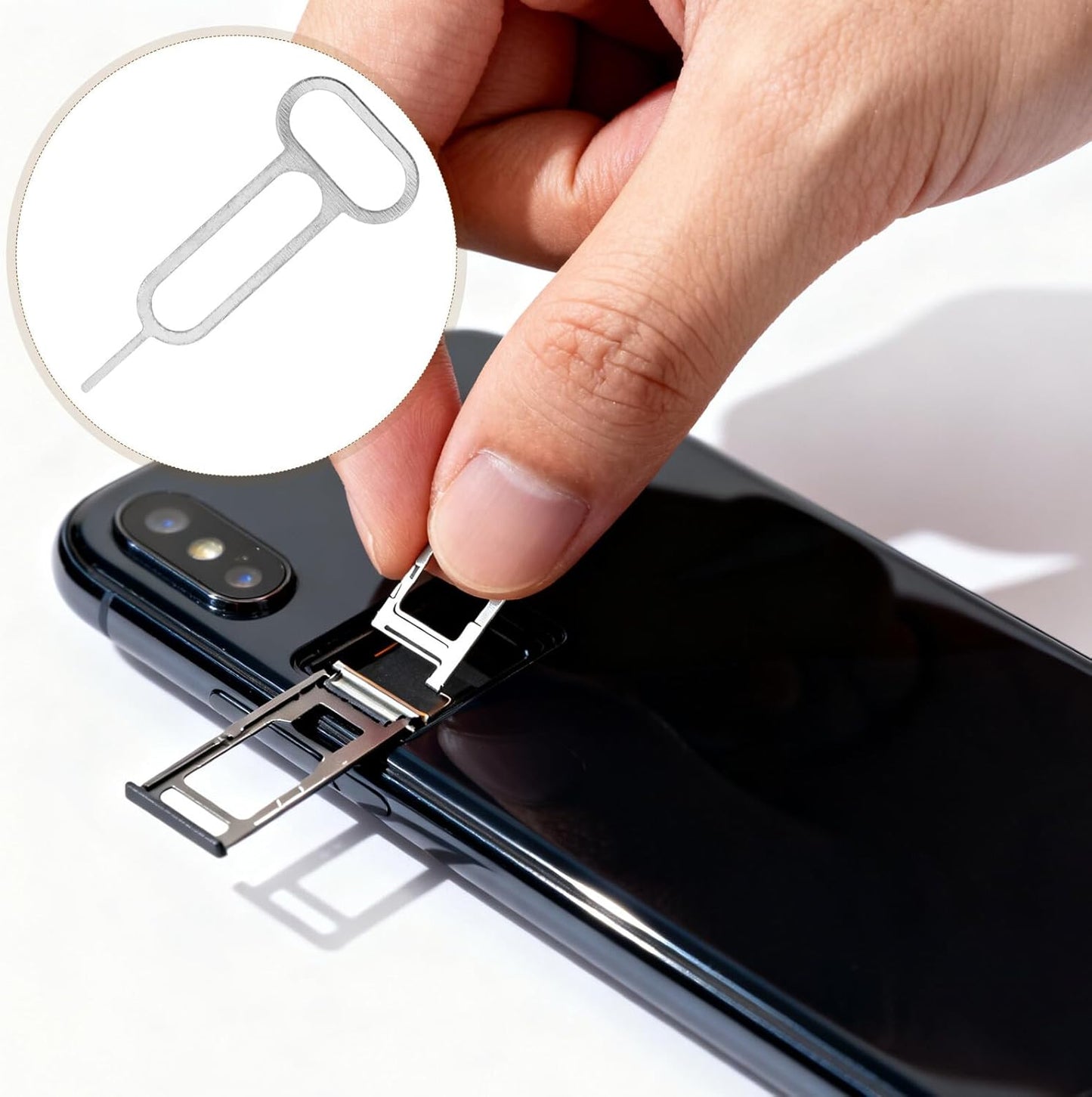 300pcs Sim Card Pin Ejector Tool and Sim Removal Needle for Smartphones Compatible with Cell Phones for Phone