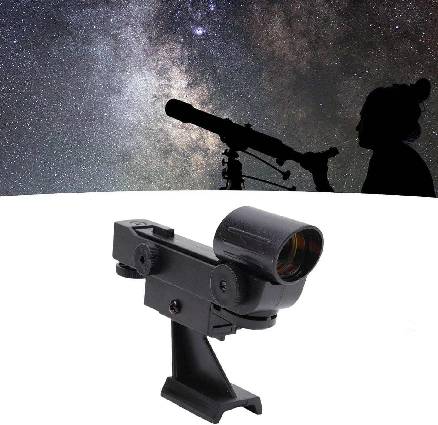 SENECESLI Red Dot Finderscope for Telescope, Astronomical Telescope Star Pointer Viewfinder, Star Pointer Viewfinder