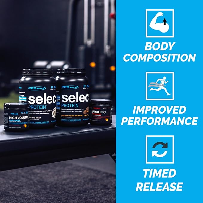 PEScience Select Protein Powder, Whey and Casein Blend, Clean Protein Powder for Women and Men, Low Calorie, Low Carb, Keto Friendly, Gluten Free - Cookies and Cream - 5 Servings
