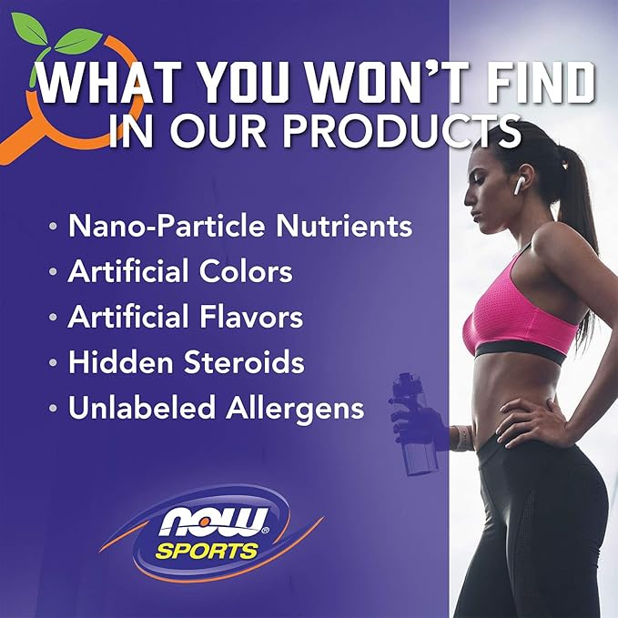 NOW Foods Sports Nutrition, Creatine Monohydrate Powder, Mass Building*/Energy Production*, 21.2-Ounce
