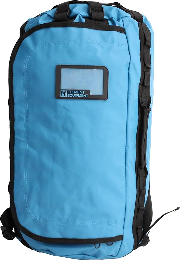 Element Equipment Trailhead Duffel Bag Shoulder Straps Waterproof Fjord Reef Medium