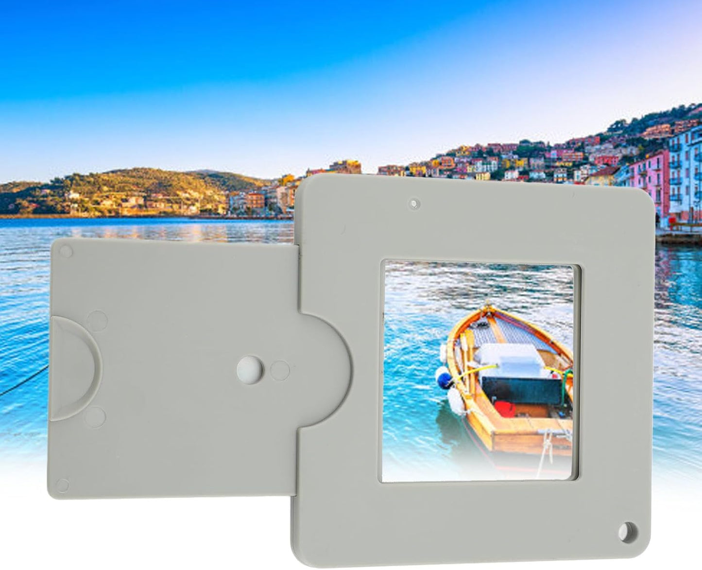 Tomedny Painting View Finder, Portable Color Isolation View Catcher with Sliding Mechanism for Artists, Photographers