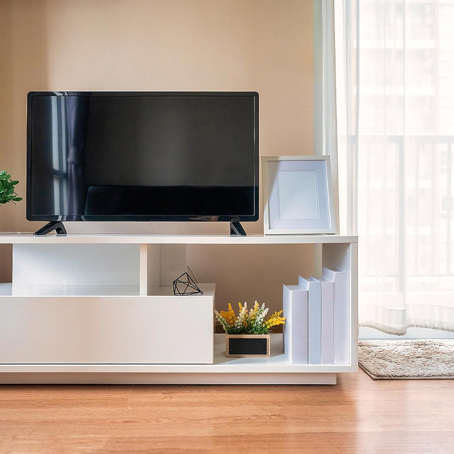 Alipis TV Stand Base with Screws - Stable Support for Living Room