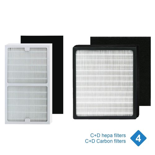 FilledwithLove Replacement idylis IAP-10-280 Hepa Filters,Compatible Idylis (IAP10280) (1AP-10-280) (1AP10280)