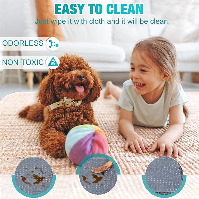 BesWin Office Chair Mat for Carpet, 36'' x 36'' Round Clear Floor Mat for Low and No Pile Carpeted Floors, Thick and Sturdy Carpet Protector for Work, Home, Gaming, Easy Glide Flat Without Curling