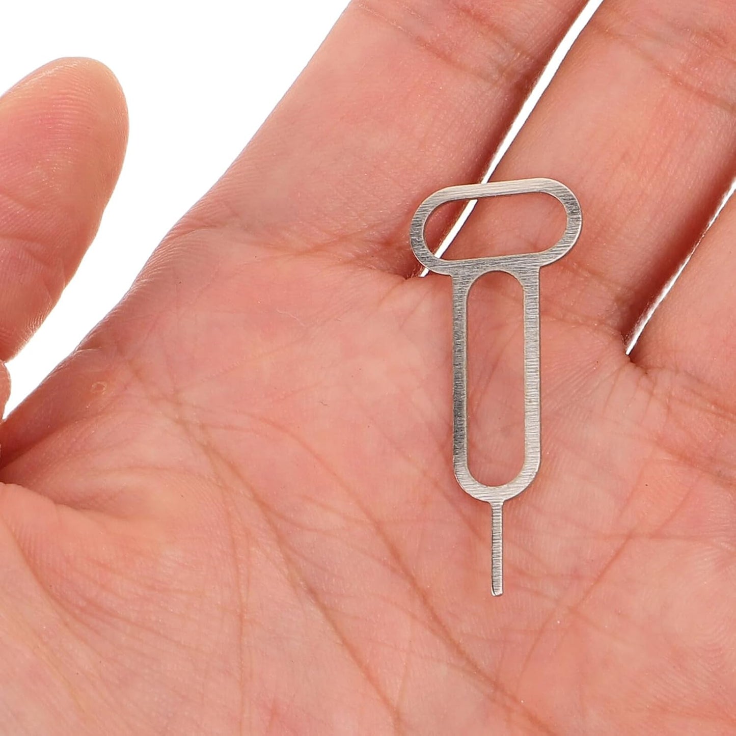 300pcs POPETPOP Sim Card Ejector Pin Tool Stainless Steel Phone Opening Tool Universal Mobile Phone Sim Removal Needle