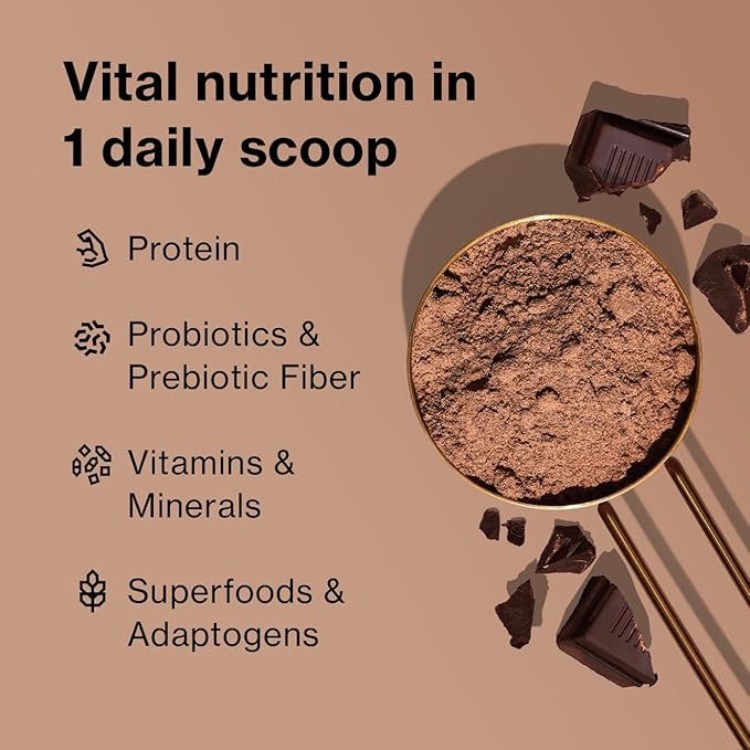 Shakeology Whey Protein Powder Blend - Gluten Free, Superfood Protein Shake with Vitamins and Minerals - Helps Support Healthy Weight Loss, Lean Muscle Support, Gut Health - Chocolate, 30 Servings