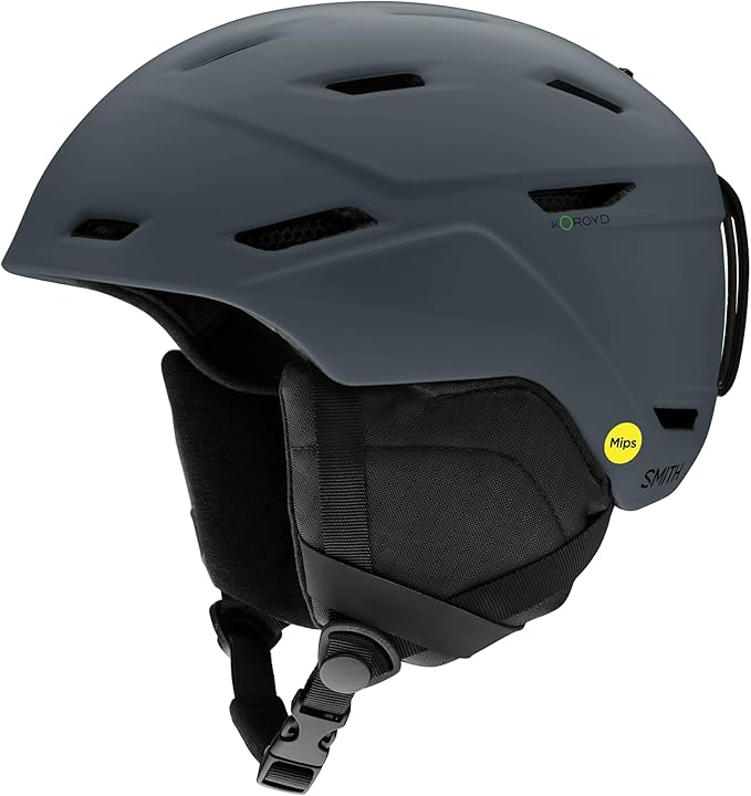 Smith Mission Helmet for Men ??Adult Snowsports Helmet with MIPS Technology + Zonal Koroyd Coverage ??Lightweight Protection for Skiing & Snowboarding