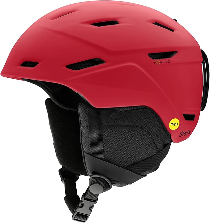 Smith Mission Helmet for Men ??Adult Snowsports Helmet with MIPS Technology + Zonal Koroyd Coverage ??Lightweight Protection for Skiing & Snowboarding
