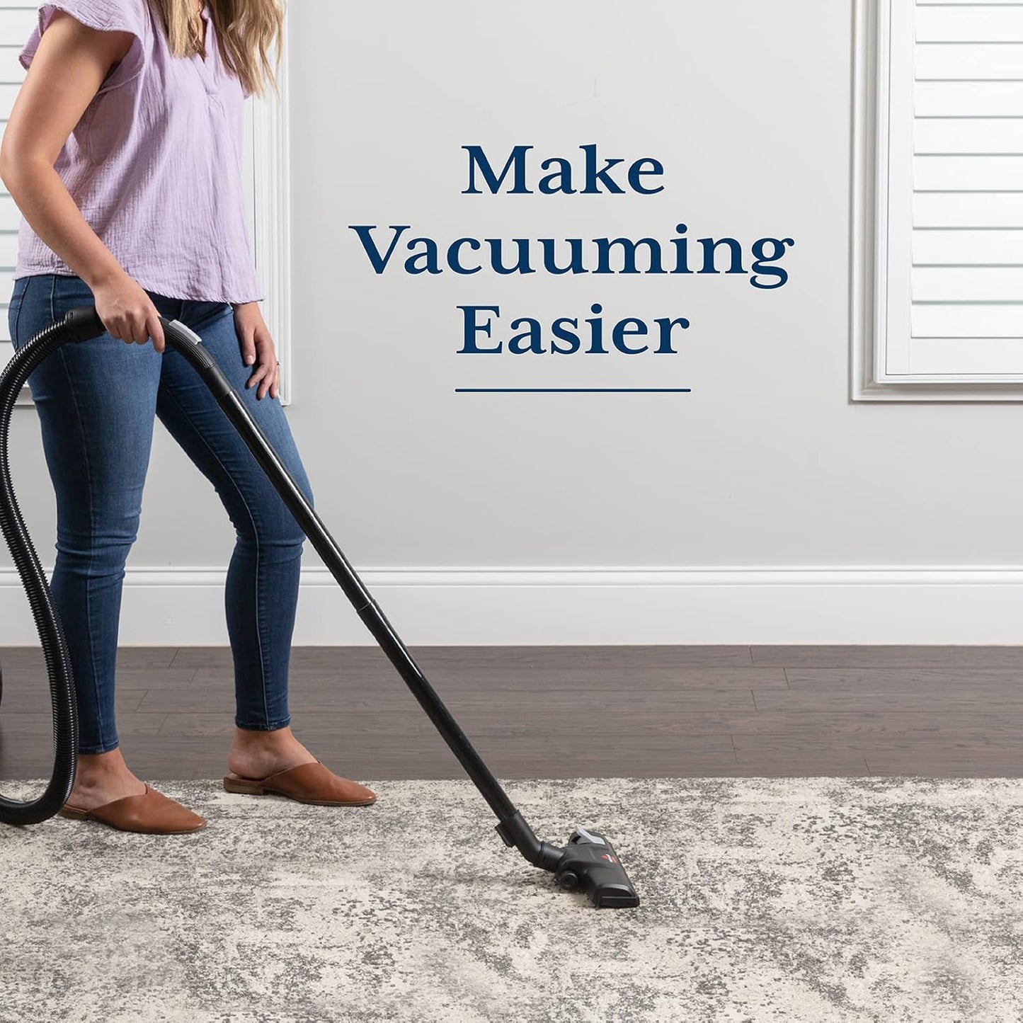 Veken 8 Ft Round Rug Pad - Non-Slip Gripper for Hardwood & Tile Floors | Thick Anti-Skid Mat