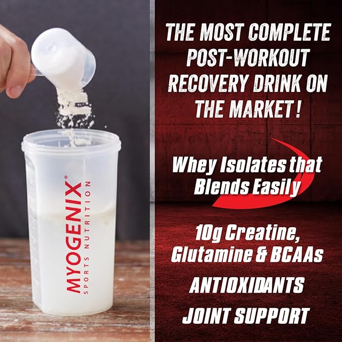 Myogenix Aftershock Post Workout ??Muscle Growth Whey Protein Powder ??Speeds Up Muscle Growth and Recovery ??Supports Joint Health and Replenishes Glycogen ??Fruit Punch, 3 lbs